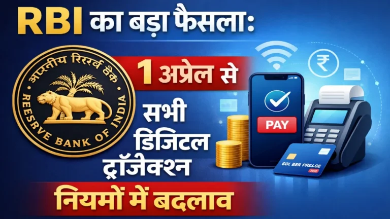 RBI New Rule for Online Payments 2026