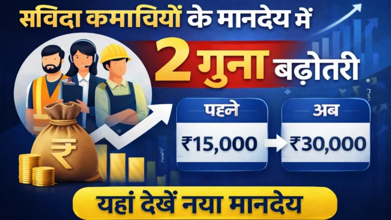 UP Outsourcing Employees Salary Hike 2026