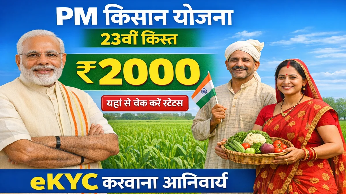 PM Kisan 23th Installment 2026